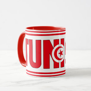 Sippin' with Tunisia Patriotic Coffee Mug