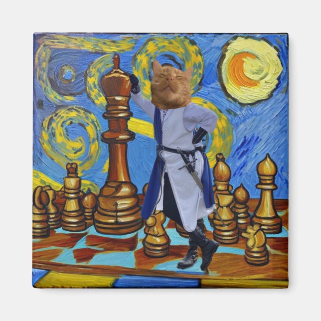 Sir Cat Magnet (Front)