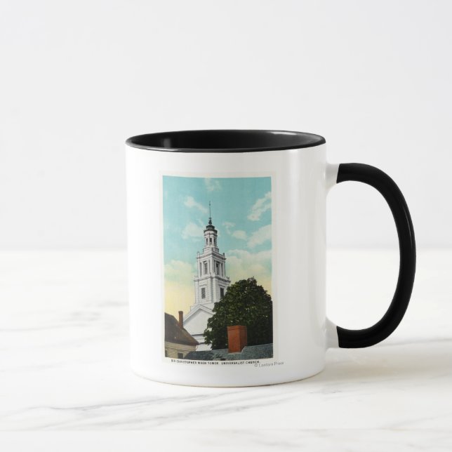 Sir Christopher Wren Tower View Mug (Right)
