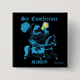 Sir Cumference… 15 Cm Square Badge