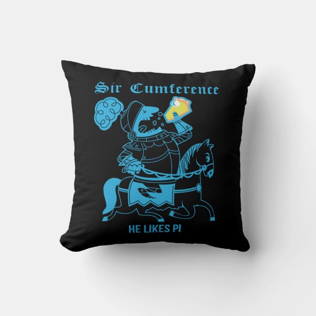 Sir Cumference… Cushion (Front)