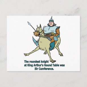 Sir Cumference Postcard