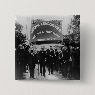 Sir Edward Carson 15 Cm Square Badge