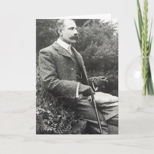 Sir Edward Elgar Card (Front)