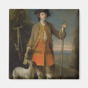 Sir Edward Hales, 1744 (oil on canvas) Magnet