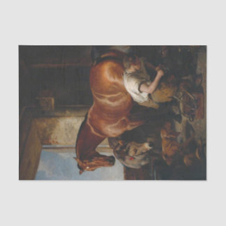 Sir Edwin Henry Landseer | Shoeing Tissue Paper