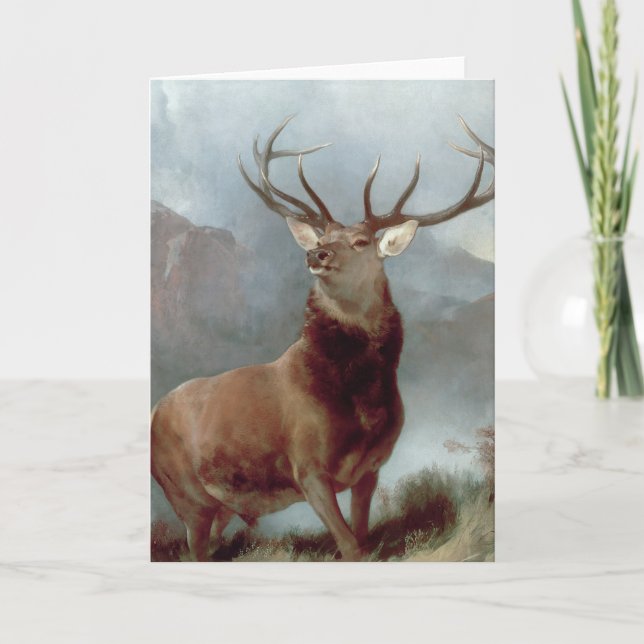 Sir Edwin Landseer | Monarch of the Glen, 1851 Card (Front)