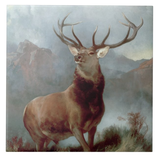 Sir Edwin Landseer | Monarch of the Glen, 1851 Ceramic Tile (Front)
