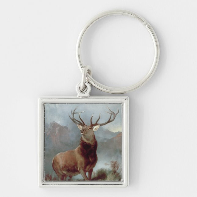 Sir Edwin Landseer | Monarch of the Glen, 1851 Key Ring (Front)