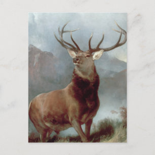 Sir Edwin Landseer Monarch of the Glen, 1851 Postcard