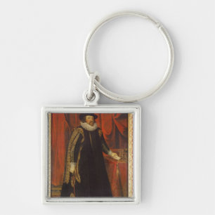 Sir Francis Bacon Viscount of St. Albans Key Ring