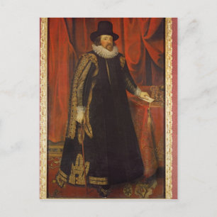 Sir Francis Bacon  Viscount of St. Albans Postcard