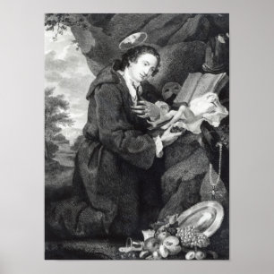 Sir Francis Dashwood worshipping Venus Poster