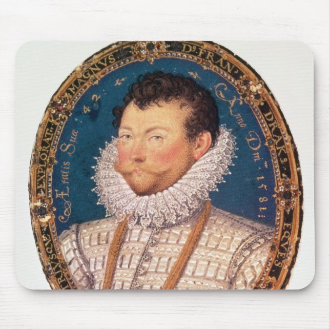 Sir Francis Drake, 1581 Mouse Pad (Front)
