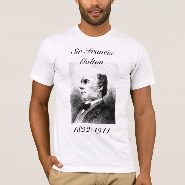 Sir Francis Galton #1 T-Shirt (Front)