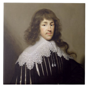 Sir Francis Godolphin, 1633 (oil on canvas) Ceramic Tile