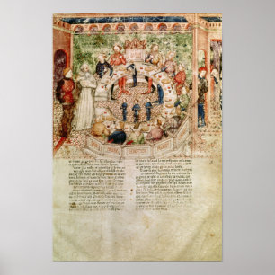 Sir Galahad is Welcomed to the Round Table Poster