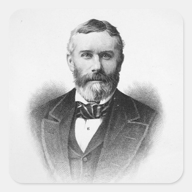 Sir George Otto Trevelyan Square Sticker (Front)