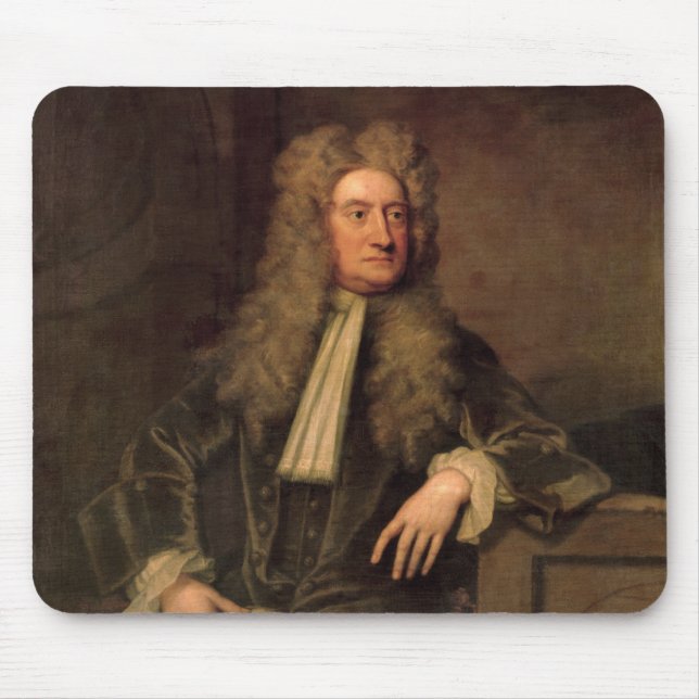 Sir Isaac Newton Mouse Pad (Front)