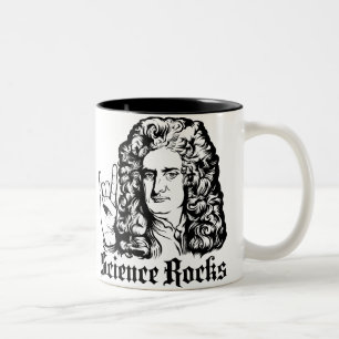 Sir Isaac Newton Science Rocks Mugs
