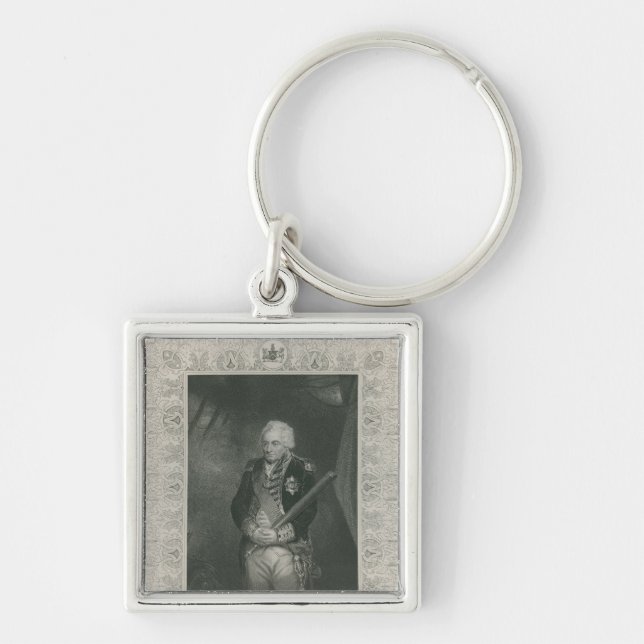 Sir John Jervis in 1795 Key Ring (Front)