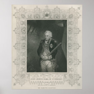 Sir John Jervis in 1795 Poster