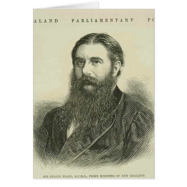 Sir Julius Vogel, KCMG (Front)