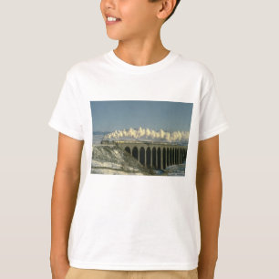 Sir Lamiel crosses Ribblehead Viaduct on the Settl T-Shirt