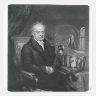 Sir Mark Isambard Brunel c.1835 Square Sticker