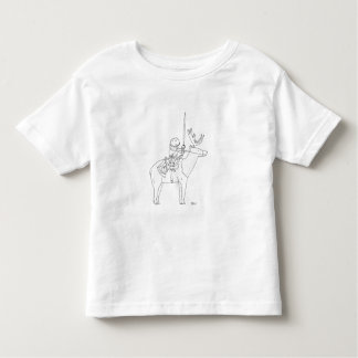 Sir Otter the Brave Toddler T-Shirt