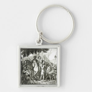 Sir Philip Sidney's Kindness to a Soldier, 1815 Key Ring
