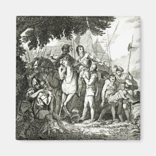 Sir Philip Sidney's Kindness to a Soldier, 1815 Magnet
