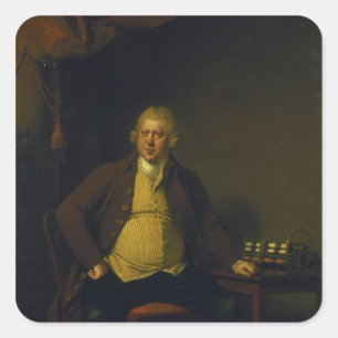 Sir Richard Arkwright, 1789-90 Square Sticker