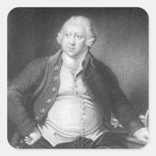 Sir Richard Arkwright Square Sticker