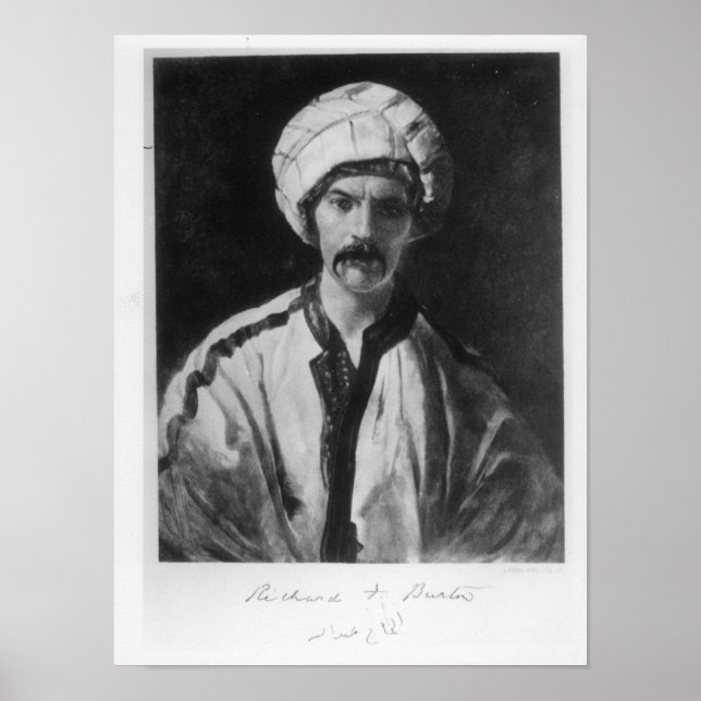 Sir Richard Burton Poster (Front)