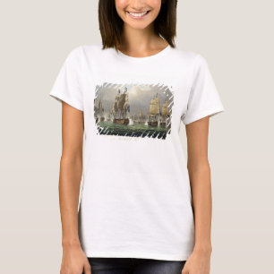 Sir Robert Calder's Action, July 22nd 1805, engrav T-Shirt