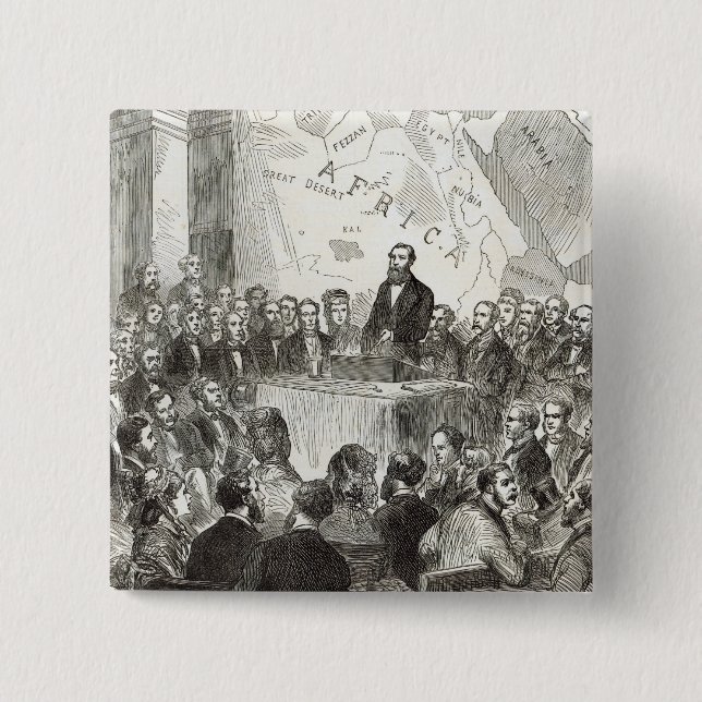 Sir Samuel Baker 15 Cm Square Badge (Front)