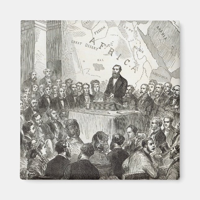 Sir Samuel Baker Magnet (Front)