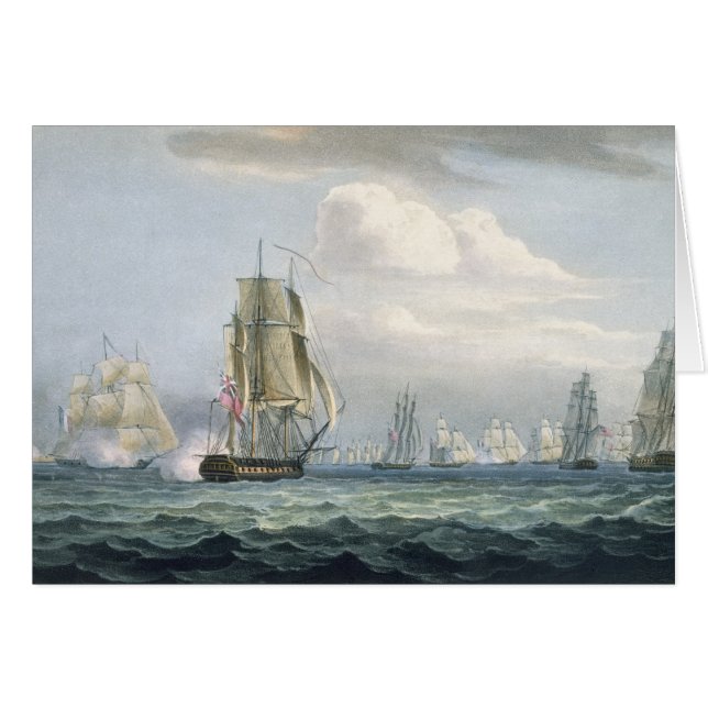 Sir Sidney Smith's (1764-1840) Squadron engaging a (Front Horizontal)
