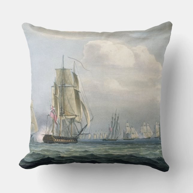 Sir Sidney Smith's (1764-1840) Squadron engaging a Cushion (Front)