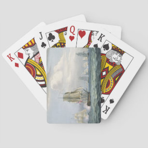 Sir Sidney Smith's (1764-1840) Squadron engaging a Playing Cards