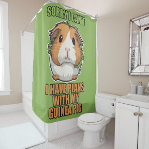 Sir Squeaks-a-Lot, Esquire Shower Curtain