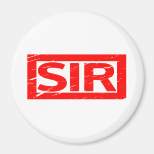 Sir Stamp Magnet