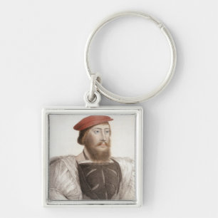 Sir Thomas Boleyn (1477-1539) engraved by Francesc Key Ring