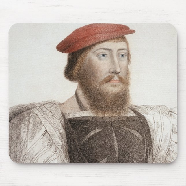 Sir Thomas Boleyn (1477-1539) engraved by Francesc Mouse Pad (Front)