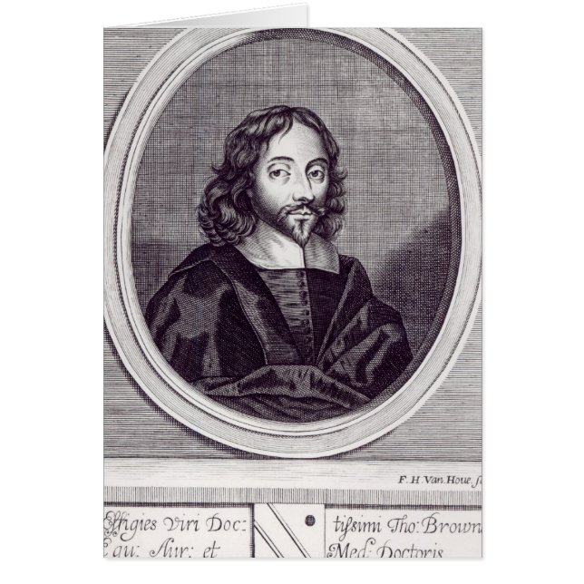 Sir Thomas Browne , engraved by Frederick (Front)