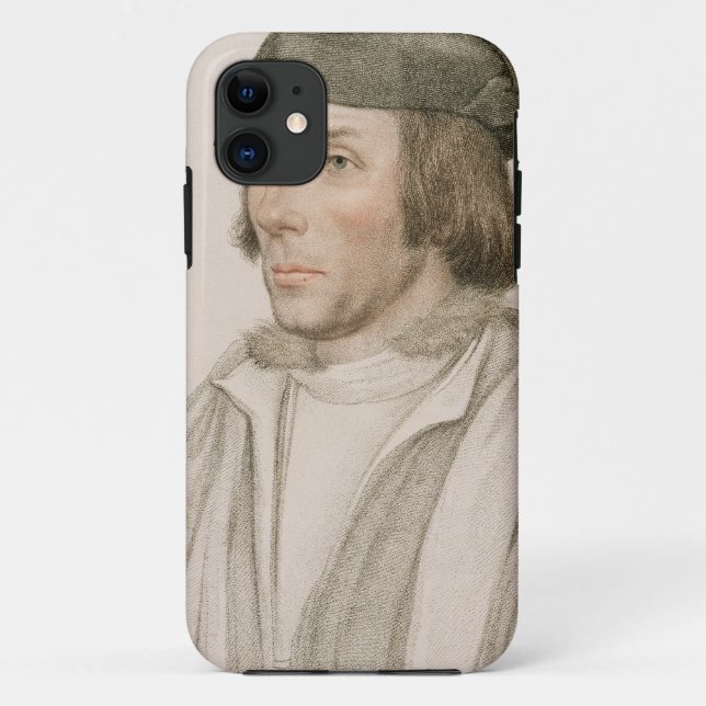 Sir Thomas Elyot (c.1490-1546) engraved by Frances Case-Mate iPhone Case (Back)