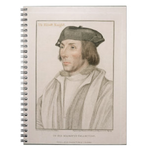Sir Thomas Elyot (c.1490-1546) engraved by Frances Notebook