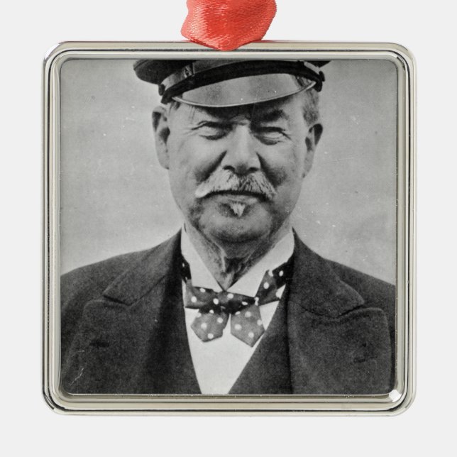 Sir Thomas Lipton Metal Ornament (Front)