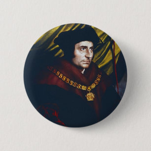 Sir Thomas More 6 Cm Round Badge